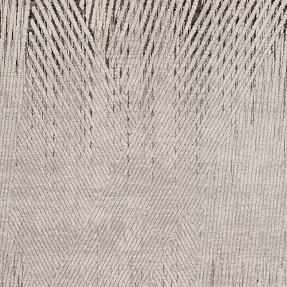 10' X 13' Ivory And Gray Geometric Area Rug