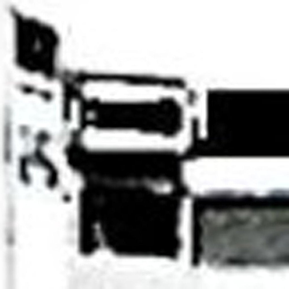 Set of Two Clear And Gold Crystal Pepper Shakers